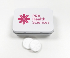 PRA71  Molded Mints Tin 