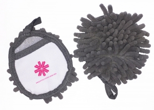 PRA93  Frizzy Finger Duster - Grey